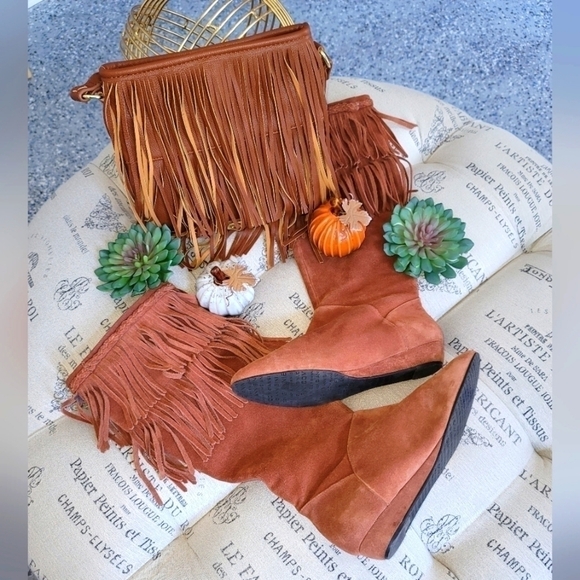 Gianni bini fringe boots - Picture 1 of 13